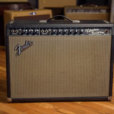 1966 Fender Vibrolux Reverb Blackface owned by Ray LaMontagne image 1