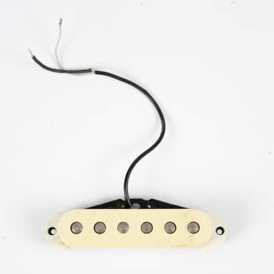 1980s DiMarzio for Fender Stratocaster Single-Coil White/Cream Pickup USA image 1
