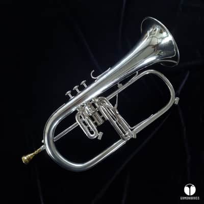 Couesnon Bb flugelhorn Made in France Giardinelli mouthpiece case GAMONBRASS image 23