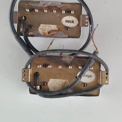 1990's Schaller Humbucker Pickup Set - Neck 7.59k Bridge 8.12k image 2
