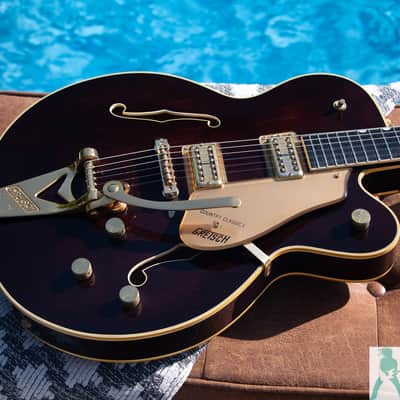 1992 Gretsch G6122S Country Classic I - Walnut Stain - Made in Japan - Pro Set Up w Perfect Frets/Action/Intonation image 5