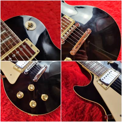 Left Handed Heerby LS-500 1978 - Black - Les Paul Standard - All Original With Maxon Pickups - Kasuga - Made In Japan - MIJ image 5