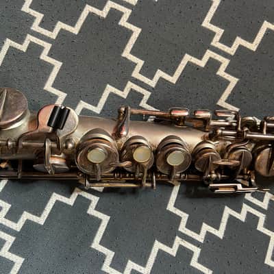 Wurlitzer American (Martin Stencil) Silver Plated Soprano Saxophone image 4