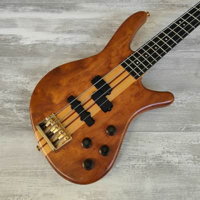 1992 Heartfield (by Fender Japan) Prophecy III Neckthrough Bass (Natural) image 1