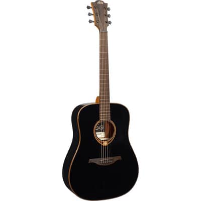 Lag Tramontane T118D-BLK | Dreadnought Acoustic Guitar, Black. New with Full Warranty! image 2