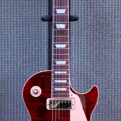Gibson Les Paul Deluxe 30th Anniversary 2001 - Wine Red image 9