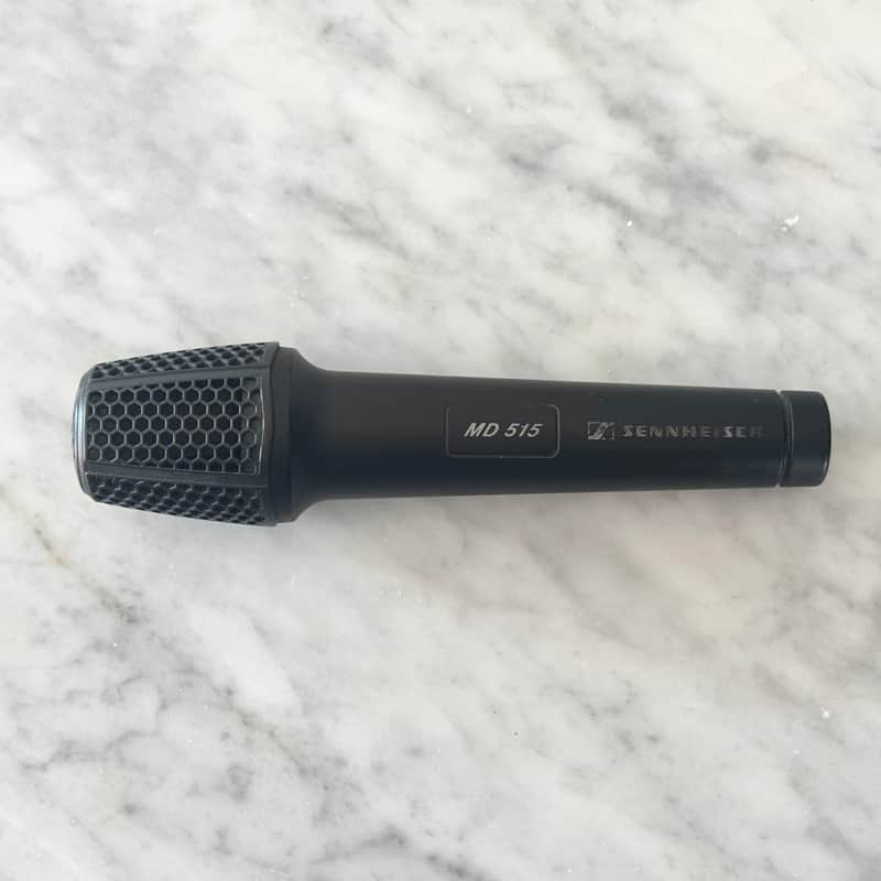 Sennheiser MD 515 1990s - Matte black plastic image 1