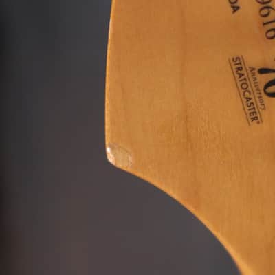 Fender 70th Anniversary Player Stratocaster 2023 - Present - Anniversary 2-Color Sunburst image 10