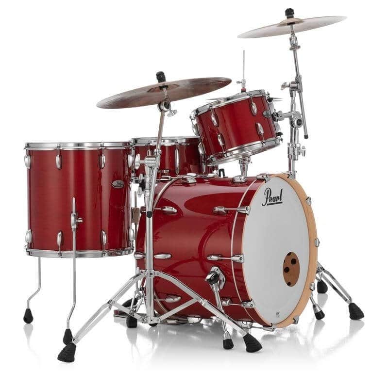 Pearl Professional Maple 3pc Drum Set 22/12/16 Sequoia Red (w
