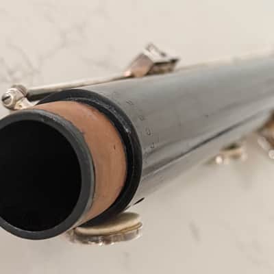 Kohlert & Co. Winnenden English Horn with original case. 1950s - Black stained grenadilla wood body and silver keys image 14