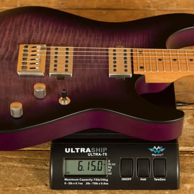 Schecter C-1 Standard Plus - Roasted Maple - Transparent Purple Burst Bild 8
