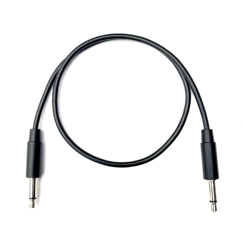 Tendrils Cables Straight Eurorack Patch Cables (60cm Black) 6 Pack image 1