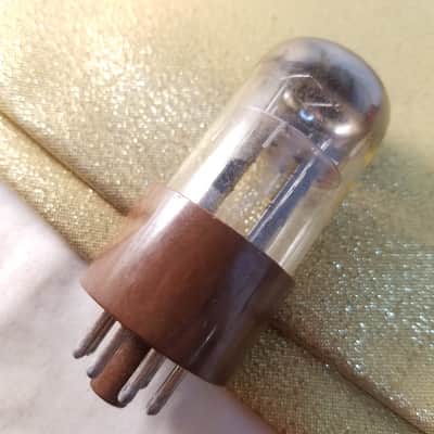 Raytheon JAN-JRP-6SN7WGT tNOS AT1000 TESTED Balanced! PI Vacuum Tube military brown base dual triode 1956-1959 image 8