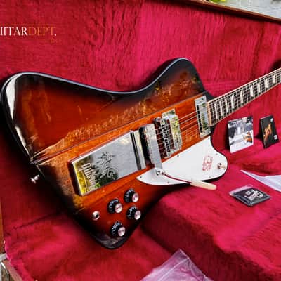 ♚PRISTINE !♚ULTRA RARE !♚ 2016 Gibson FIREBIRD V ♚ Limited Edition ♚LYRE TAIL VIBROLA♚AMAZING ! image 20