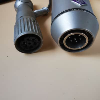 Neumann U87 Large Diaphragm Multipattern Condenser Microphone 1967 Nickel image 4