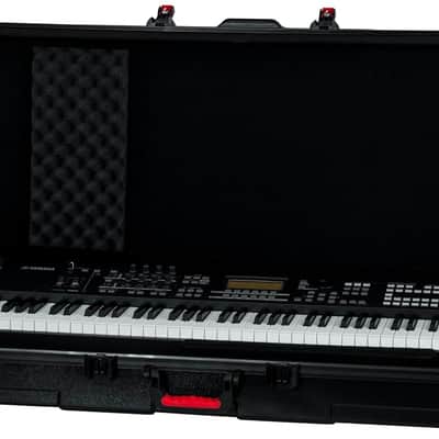 Gator ATA TSA Hard Flight Case for 88-Note Keys for Deep Keyboards w/ Wheels image 2