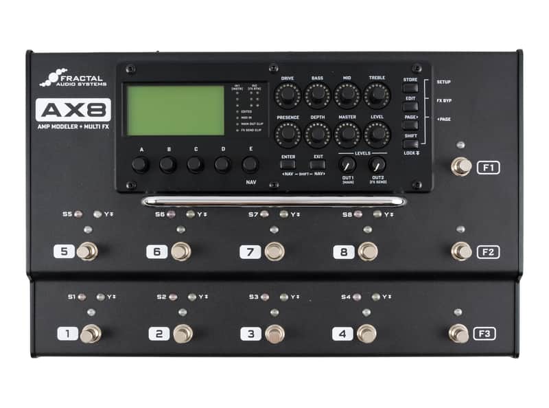 Fractal Audio AX8 Amp Modeler/Multi-FX Processor | Reverb UK