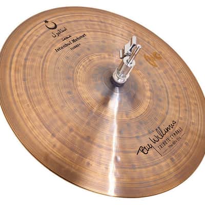 Istanbul Mehmet Cymbals 14" Tony Williams Tribute Hi-Hat image 1