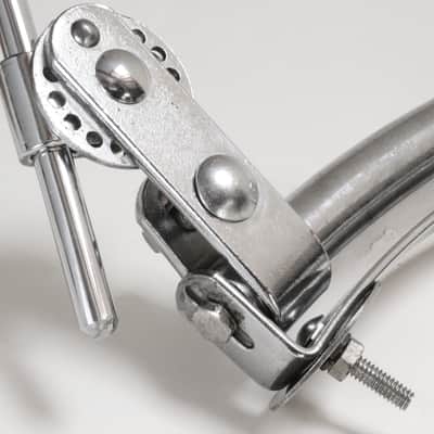 Gretsch Rail Consolette Mount, 8" Long Spade Arm, Diamond Plate Tom Mount, No Slippage - 1960s / INSPECTED & TESTED image 3