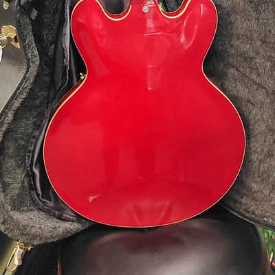 Gibson ES-335 Dot Reissue Semi-Hollow Electric Guitar - 2006 Cherry image 9