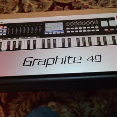 Samson Graphite 49 USB MIDI Keyboard Controller 2010s - Black/White image 11