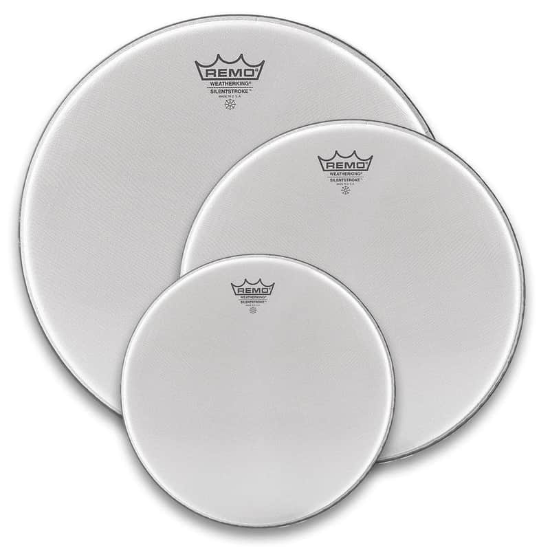 Remo Silentstroke Drumhead Pack 10/12/16 image 1