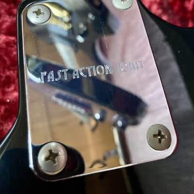 HISTORY TH-VS1 Black Stratocaster Model Made in Japan Fujigen 2007 Used image 4
