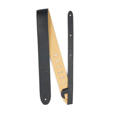 Martin Italian Leather Guitar Strap - Black