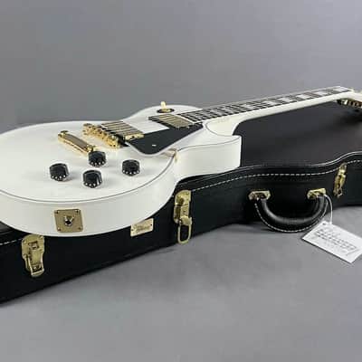 Gibson Custom Les Paul Custom Electric Guitar - Alpine White ~ As New Mint! image 9