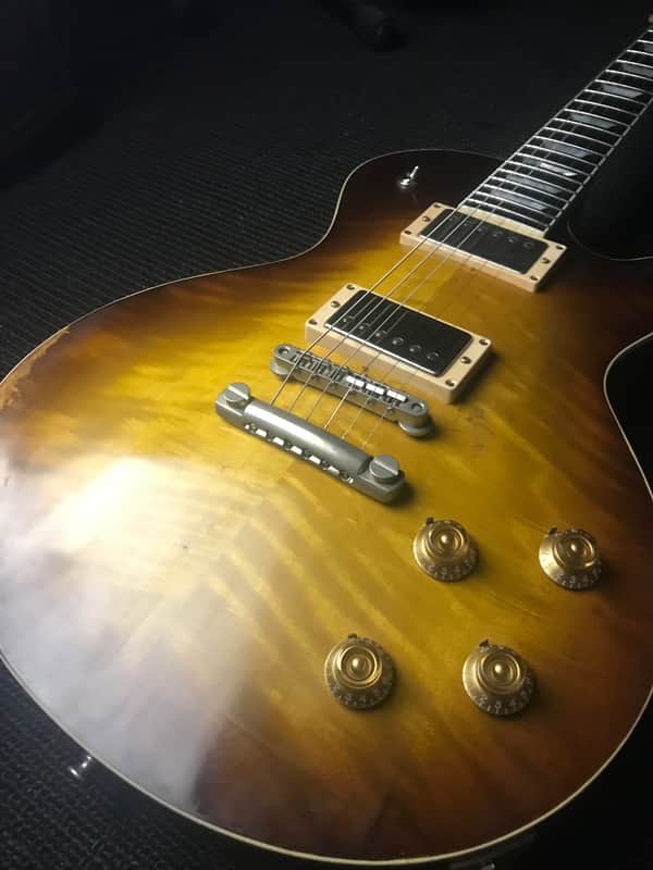 Eastman SB59/v Goldburst 2019 - stunning top image 1