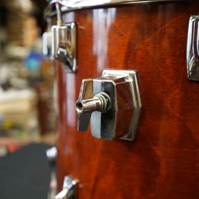 1985 Tama/Japan Superstar Series 15" Birch Tom - Super Mahogany Lacquer  12''x15'' image 4