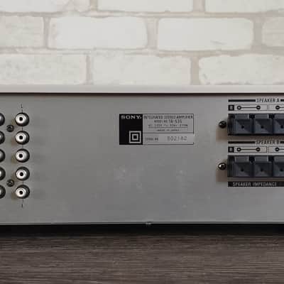 SONY TA-535 Rare Vintage MINT Integrated Stereo 40W Amplifier 1980 Warranty image 13