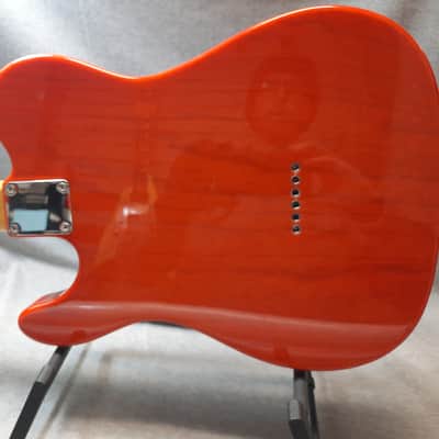 G&L Tribute Series ASAT Classic Bluesboy Semi-Hollow with Maple Fretboard - Clear Orange image 7