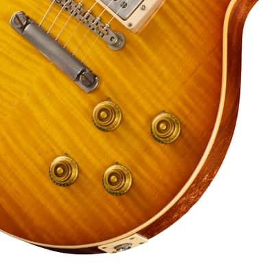 NEW! Gibson Custom 1959 Les Paul Standard Reissue - Faded Peach Burst, Heavy Aged - 2026 Custom Collection Limited Edition - Authorized Dealer - Pre-Order image 8