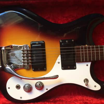 Mosrite Ventures II 1966 Sunburst All-original w/Case image 1