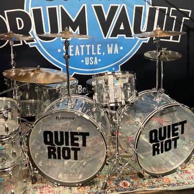 Frankie Banali's Quiet Riot Complete Ludwig, Sabian 1970s Drum Set. Includes Frankie's Personal Stick Bag. Signed! image 1