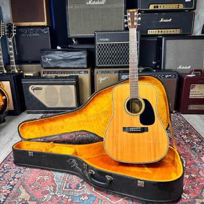 70's K Country Brazilian Rosewood by Kasuga D-350C X-Braced image 12