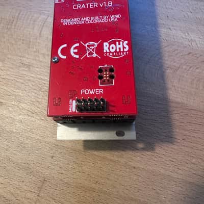 Mint WMD Crater Eurorack kick drum percussion voice Black Panel image 9
