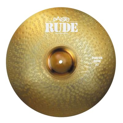 Paiste Rude Power Ride 20" - Ride Cymbal image 1