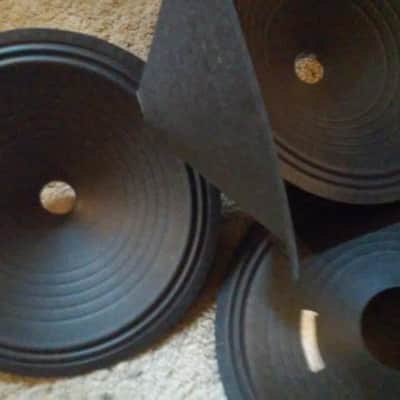 Celestion Speaker Cones TWO Pack 10" OEM parts! 10" Diameter 1" Voice coil recone Re-Cone Parts image 1