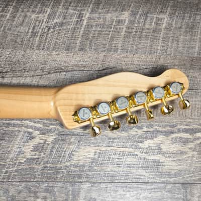 MyDream Partcaster Custom Built - Honey Gold Ash Chambered Alder Tapped Coil image 8