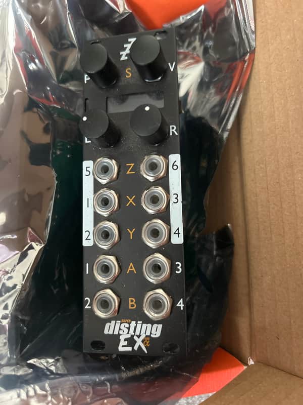 Expert Sleepers Super Disting EX Plus A Multi-Function Eurorack Synth Module 2020 - Present - Black image 1