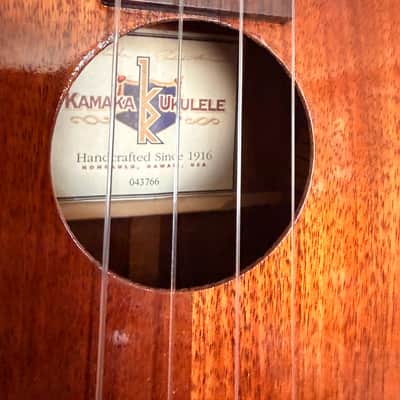 Kamaka HF-3 Tenor Ukulele w/case •made in Hawaii image 6