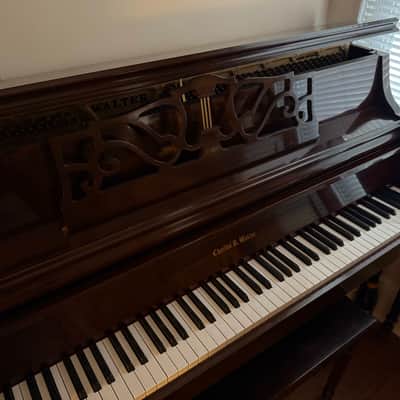 Charles R. Walter Mahogany Piano-1520 (1996) image 2