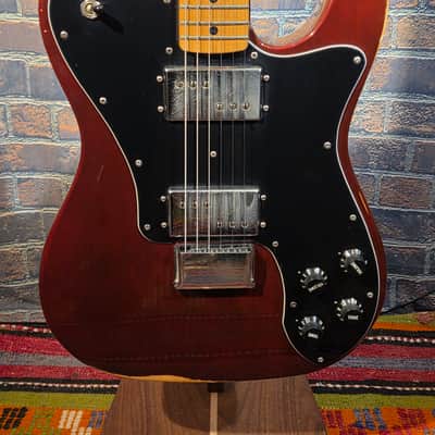 Vintage 1978 Fender Telecaster Deluxe Wine Red w/ OHSC & Owner's Manual - ONE OWNER, SUPER RARE!! image 7