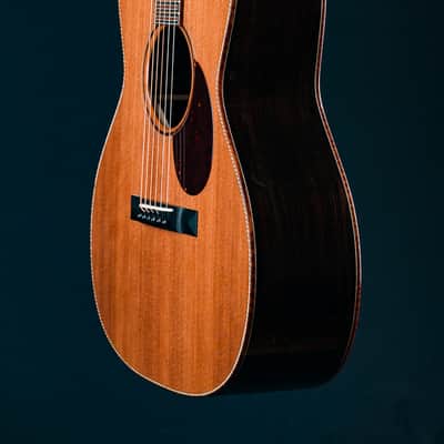 Santa Cruz H13 Custom African Blackwood and Fort Ross Chapel Redwood with Snakewood Inlays NEW image 13
