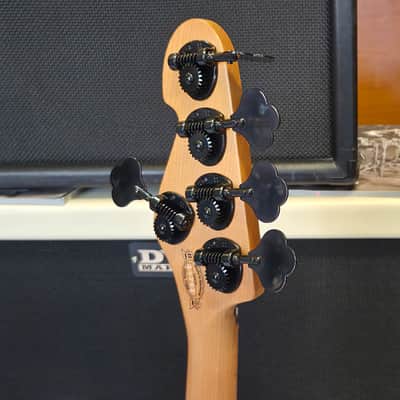 Sandberg California VT5 35" 2026 - Zebra Finish Blueburst Bass Guitar image 16