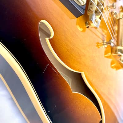 Westone Rainbow II Semi-Hollowbody Early '80s Sunburst image 11