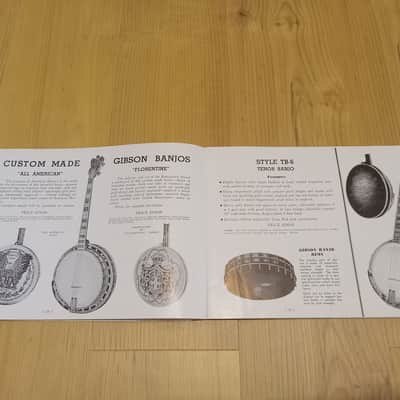 Vintage 1937 Gibson Full-Line Catalog X! Extremely Rare, Original Case Candy, Paperwork! image 12