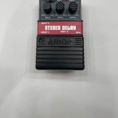 Arion SAD-3 Stereo Delay Analog Echo Vintage Guitar Effect Pedal image 1